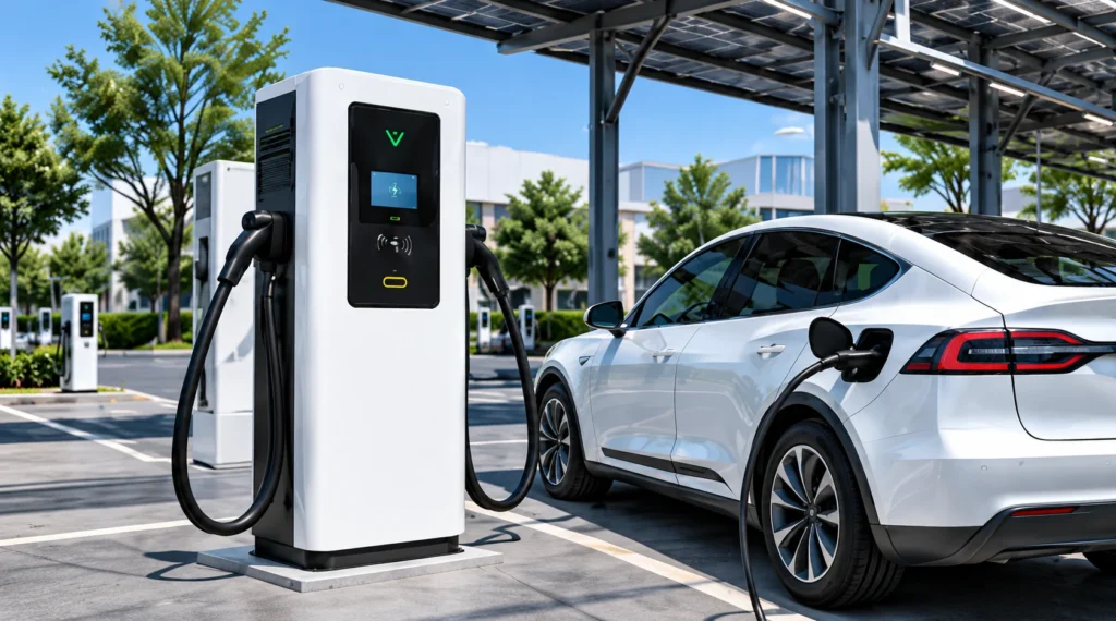 Planning EV charging at an industrial site