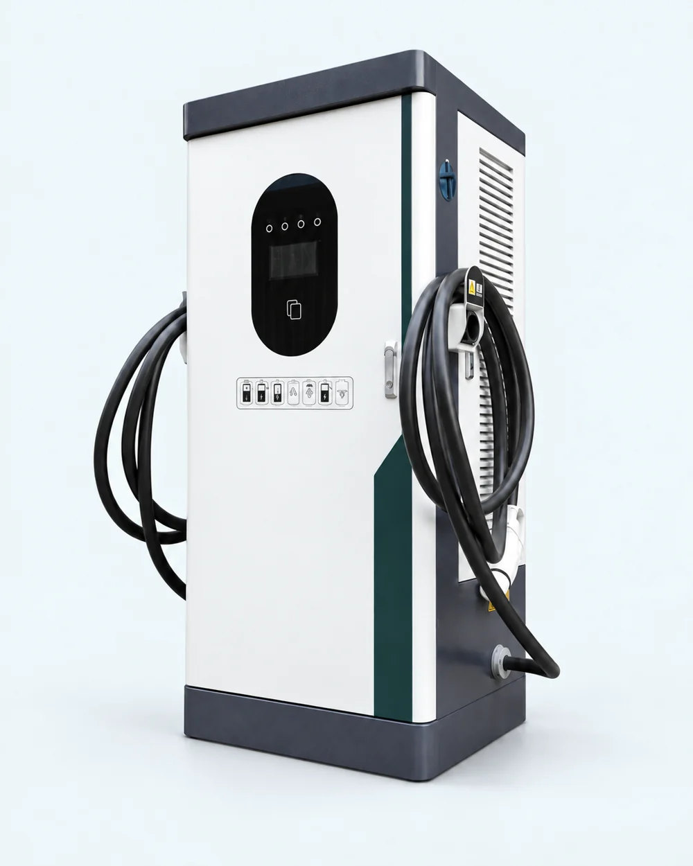 120–240 kW Integrated Dual-Connector DC Charger